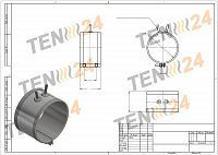 Mica Band Heaters drawing