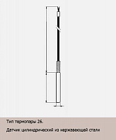 Термопары тип К, J чертеж