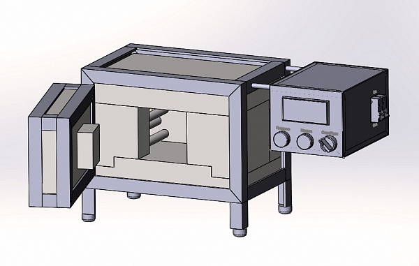 Муфельная печь ЭПС 10.10.10 - 0,9 чертеж
