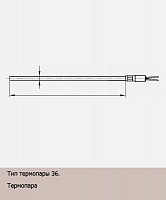 Термопары тип К, J чертеж