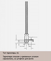 Термопары тип К, J чертеж