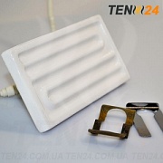 Інфрачервоний керамічний випромінювач плоський  ECP-2 122 х 60 мм 50-500 Вт