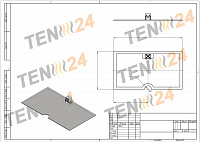 Mica Insulated Strip Heater drawing