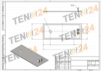 Mica Insulated Strip Heater drawing