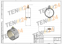 Ceramic Band Heaters drawing