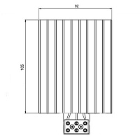 Креслення ОША 75 Вт ТЕН24