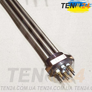Нагрівач ТЕНБ 9 кВт 220/380 В нержавійка, різьба 2" нерж